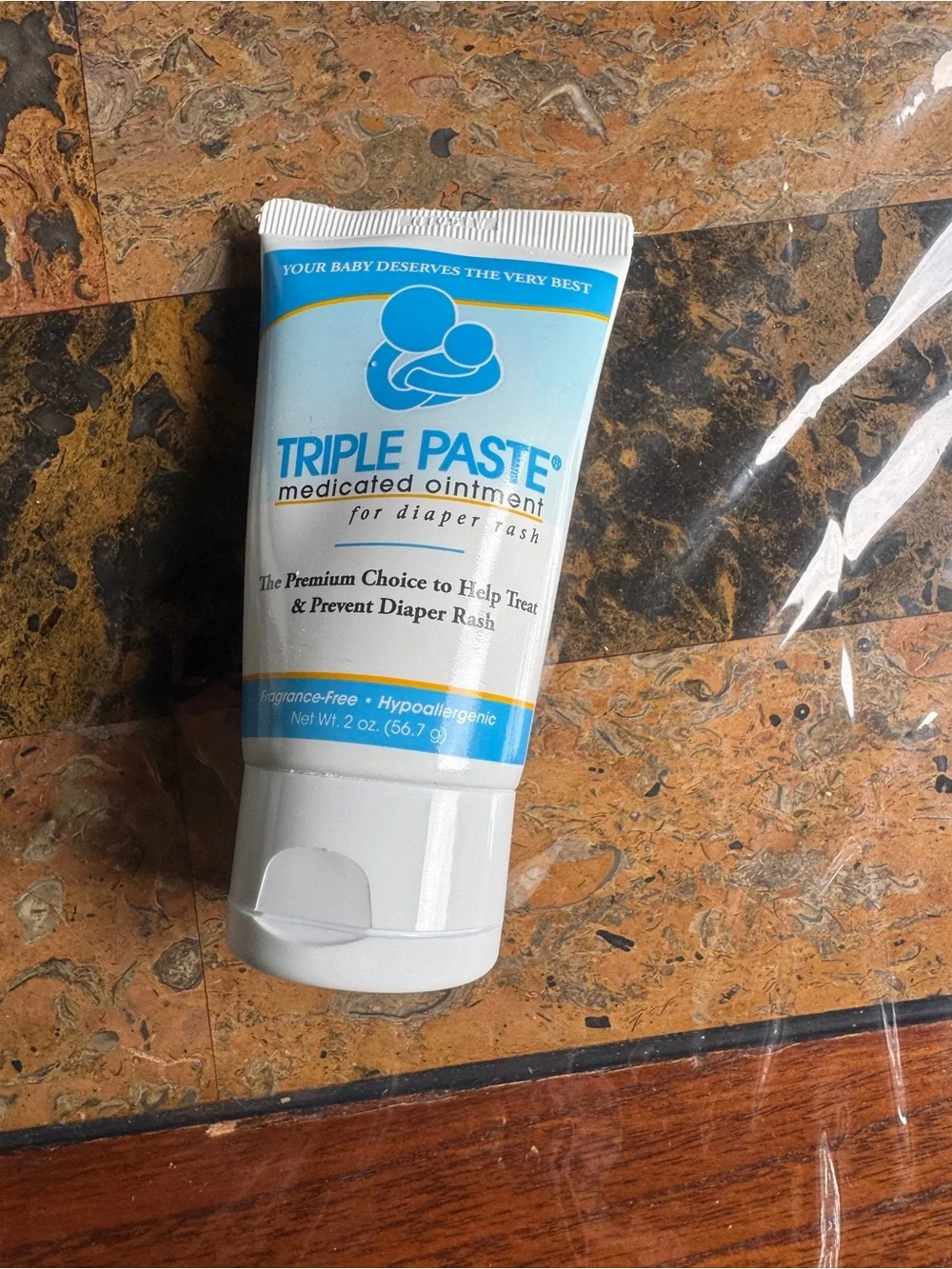 2 Triple Paste Rash Ointments 2oz